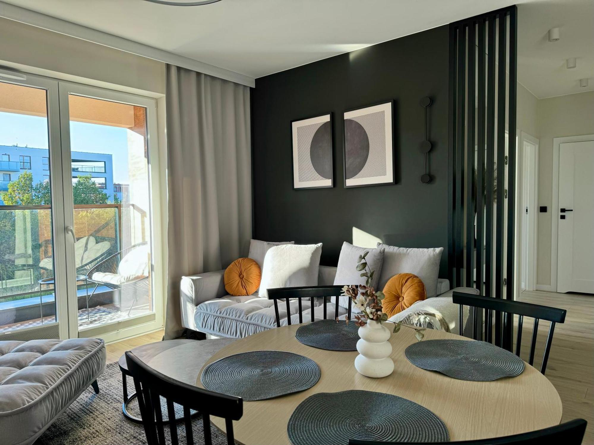 Apartment Wings&dreams - Atlas Arena, Zoo, Lotnisko, Parking, Winda, Balkon Lodz (Lodz)